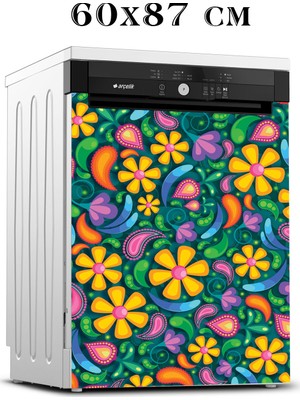 Renkselart Bulaşık Makinesi Sticker 033