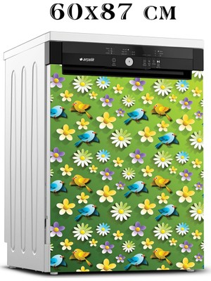 Renkselart Bulaşık Makinesi Sticker 130