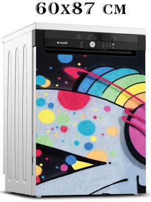 Renkselart Bulaşık Makinesi Sticker 137