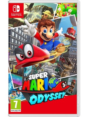 Nintendo Switch Nintendo Super Mario Odyssey Aksiyon Oyunu Nintendo Switch Türkçe Destekli Tek ve Çok Oyunculu