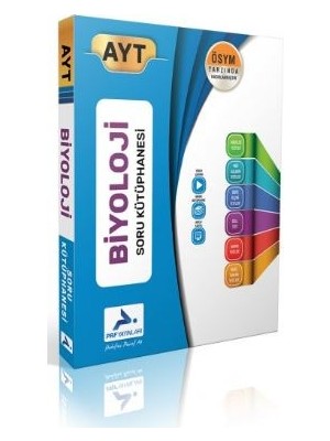 Paraf Yayınları AYT Biyoloji Video Çözümlü ÖSYM Tarzı Soru Kütüphanesi