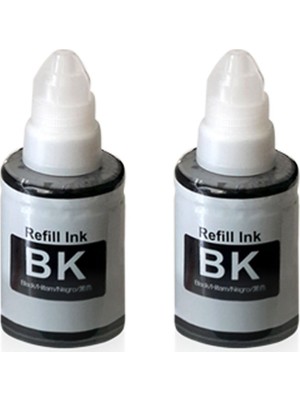 Canon G3410 için 2 Adet Siyah Photoink Mürekkep