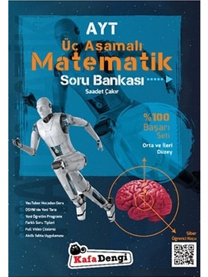 Kafa Dengi Yayınları AYT Matematik Soru Bankası Yeni Orta ve İleri Düzey