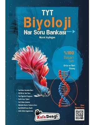 Kafa Dengi Yayınları TYT Biyoloji Soru Bankası Yeni Orta ve İleri Düzey