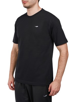Lescon 18S-1202-18N Siyah Erkek Kısa Kollu T-Shirt