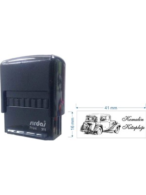 Sırdaş 911   Kişiye Özel Kütüphane Kaşesi