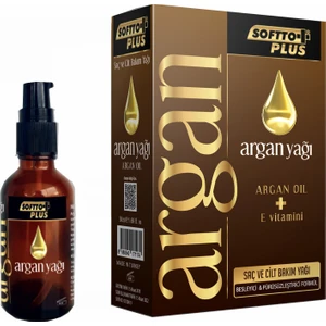 Softto Plus Argan Yağı 50 ml E Vitaminli (Saç ve Cilt)