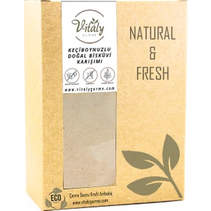 Vitaly Gurme Doğal Keçiboynuzlu Bebek Bisküvi Karışımı 250 gr