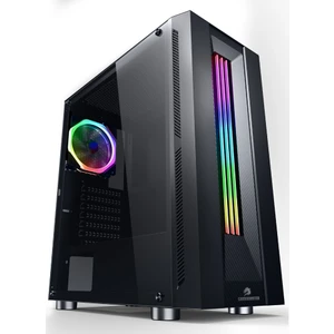 GB-G3601B USB3.0 Siyah Rainbow RGB Fan Strip Kasa (PSU Yok) (JBST-GBG3601B)