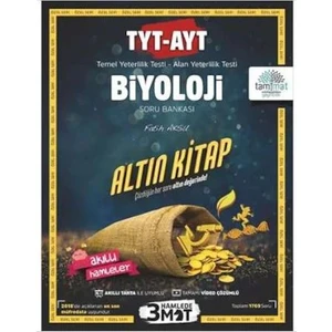 Tammat TYT - AYT Biyoloji 3 Hamlede Mat Altın Kitap Soru Bankası