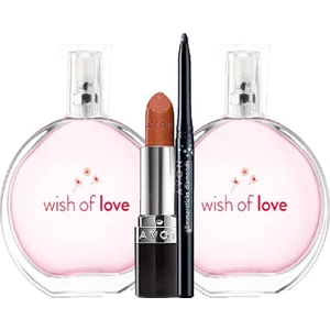Wi̇sh Of Love 50 ml 2 Adet--Gli̇mmersti̇ck Göz Kalemi̇ Black İce-Avon Bronze Treasure Ruj