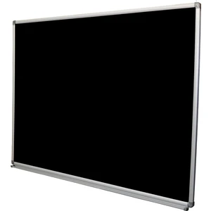 Abc 120X200 Alüminyum Çerçeve Duvara Monte ( Kara Tahta ) Siyah Yazı Tahtası