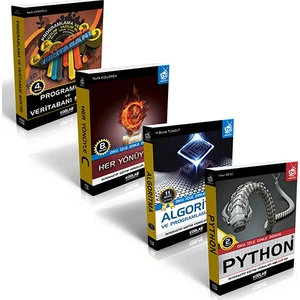 Kodlab Yayınları Programlamaya Giriş Seti 2 (4 Kitap)
