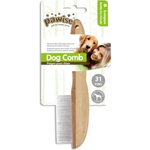 Ahşap Saplı Keçe Açıcı Kedi Köpek Fırçası 31 Pinli