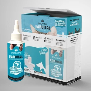 Zoo Vital Ear Vital Pamuk Hediyeli Kulak Temizleme Solüsyonu 150 ml
