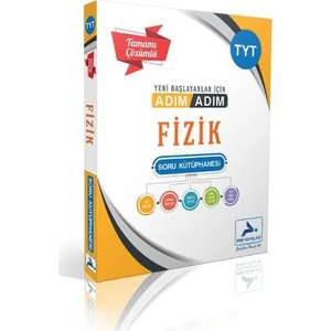 Paraf Yayınları TYT Fizik Adım Adım Tamamı Çözümlü Soru Kütüphanesi
