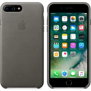 Apple iPhone 7/8 Plus Deri Kılıf - Gri