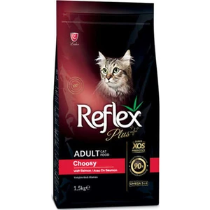 Plus Choosy Somonlu Kuru Seçici Kedi Maması 1,5 kg
