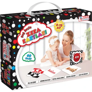Zeka Yayınevi  Bebek Zeka Kartları - (0-12 Ay ) Sağ Beyin Zeka Kartları