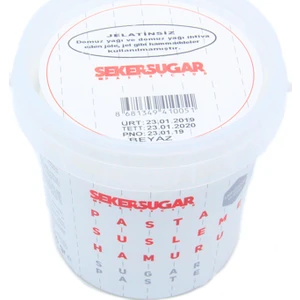 Şeker & Sugar Şeker Hamuru Beyaz 1 kg