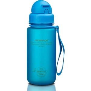 400 ml Tritan Mavi Çocuk Matarası - Silikon Pipet Ağızlık