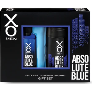XO Absolute Blue Erkek Parfüm Seti 100 ml EDT + 125 ml Deodorant