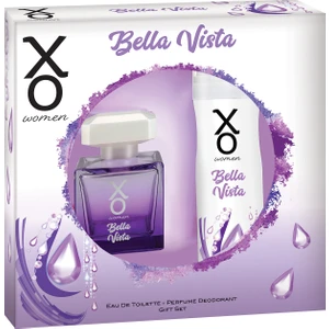 XO Bella Vista Kadın Parfüm Seti 100 ml + 125 ml Deodorant