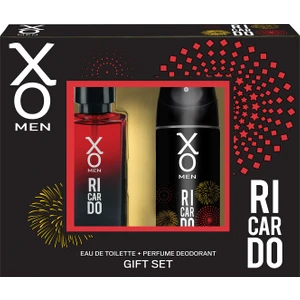 XO Ricardo Erkek Parfüm Seti 100 ml EDT + 125 ml Deodorant