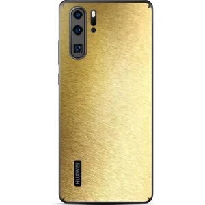 Huawei P30 Pro Arka Koruyucu Stickler ( Metallik Altın )