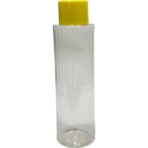 Boş Pet Şişe Ambalaj 400 ml Kolonya Şişesi 5 Adet Takım