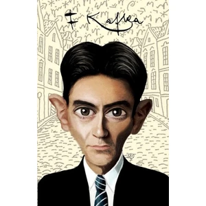 Franz Kafka - Karikatür Yumuşak Kapak Defter