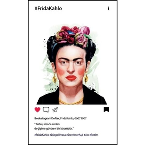 Frida Kahlo - Bookstagram Defter