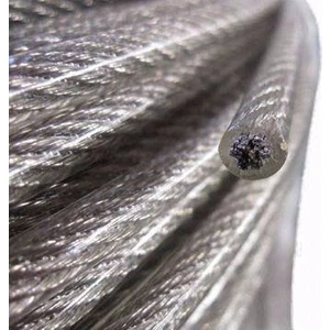 Güzelce Yapı İzole Çelik Halat Pvc Kaplı 3 Mm 10 Metre