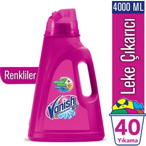 Kosla Oxi Action Sıvı Leke Çıkarıcı 4000 ml Renkliler İçin