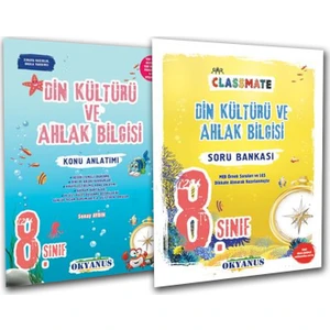 Okyanus Yayınları 8. Sınıf Din Kültürü Konu Anlatımı ve Classmate Soru Bankası