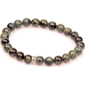 Taş Sandığı Kanbaba Jasper Taşı Bileklik ( 8 Mm )