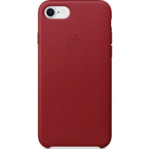 Apple iPhone 7/8 Deri Kılıf Kırmızı