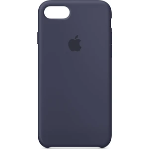 Apple iPhone 7/8 Kamelya (Camellia) Silikon Kılıf Kauçuk Arka Kapak Gece Mavisi