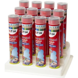 Kuru Boya 12 Renk 1/1 Tüplü