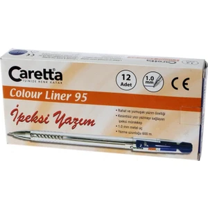Colour Liner 95 Koyu Mavi Tükenmez Kalem 12'Li