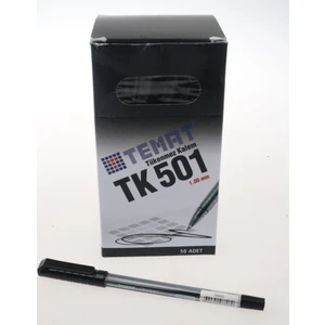 Tk501 Tükenmez Kalem Siyah 76605-8151