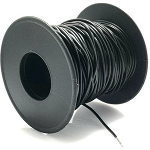 0.22MM 20MT Çok Damarlı Siyah Montaj Kablosu
