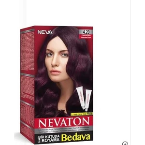 Set Saç Boyası 4,20 Patlıcan Moru