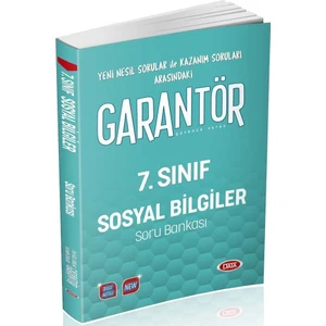 Data Yayınları 7. Sınıf Garantör Sosyal Bilgiler Soru Bankası