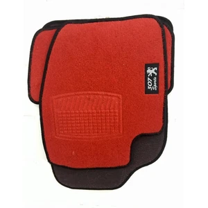 Eng Aksesuar Peugeot 307 Kırmızı Paspas Mugen Halı Paspas Birebir Kesim