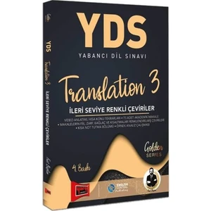 Yargı Yayınevi YDS Translation 3 İleri Seviye Renkli Çeviriler