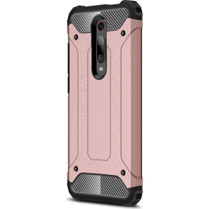 Xiaomi Mi 9T Kılıf Rugged Armor Rose Gold