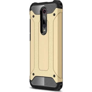 Xiaomi Mi 9T Kılıf Rugged Armor Gold