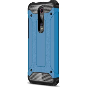 Xiaomi Mi 9T Kılıf Rugged Armor Mavi