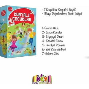 Dünyalı Çocukları Hikaye Serisi 7 Kitap Kutulu